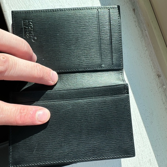 Mont Blanc Wallet and Card Holder 4.4x2.8’ NWOT Black Leather - Picture 8 of 14